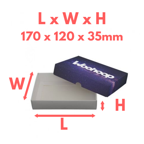 Presentation Boxes Small - 170x120x35mm Presentation Boxes Small - 170x120x35mm