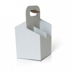 4 Beer Bottle Carrier Carton - 120x120x235mm