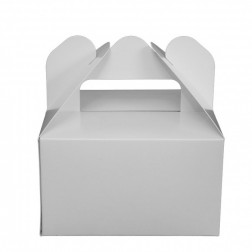 Small cake box with handle - 145x145x86mm