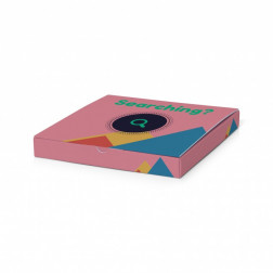 Premium Hinged Lid - Card Presentation Box -100x120x18mm