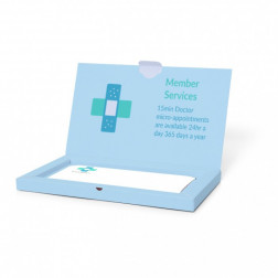 Premium Hinged Lid - Ticket Presentation Box -230x120x18mm