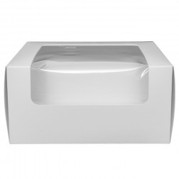 8" Cake Box with Window - Medium