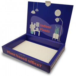 Premium Hinged Lid Presentation Box - A4 Large - 305x215x48mm dw
