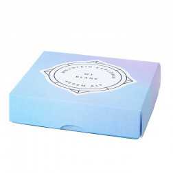 Slim Square Base & Lid Presentation Box - 105x105x24mm