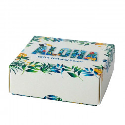 Compact Square Base & Lid Presentation Box - 90x90x31mm