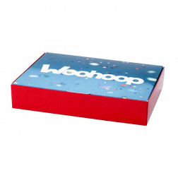 Self Assemble Hinged Lid Box - Small - 166x121x31mm
