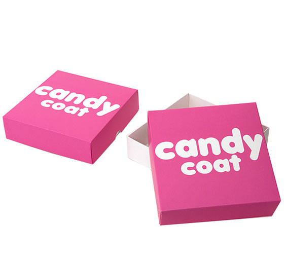Base and Lid Boxes pink design