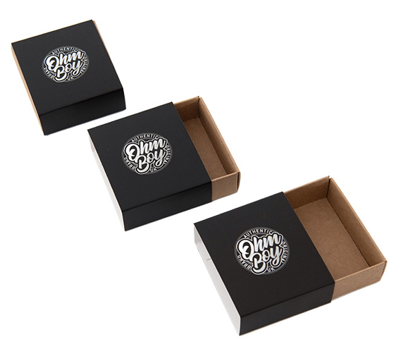 matchbox tray and sleeve vape box