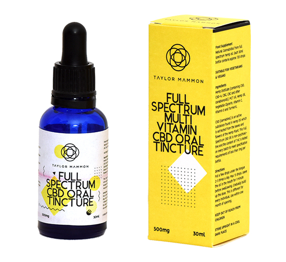 Carton for CBD oil box